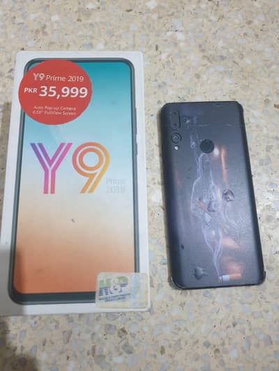 Huawei y9 prime box charger