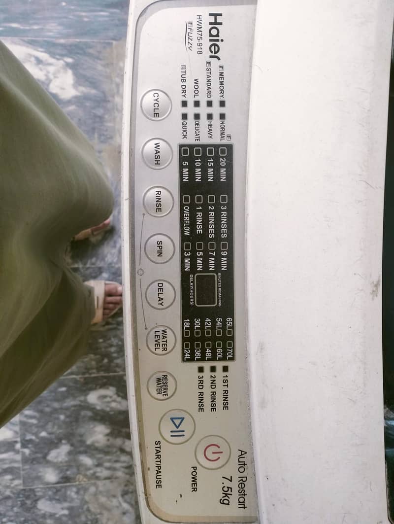 Haier Automatic Washing Machine 2