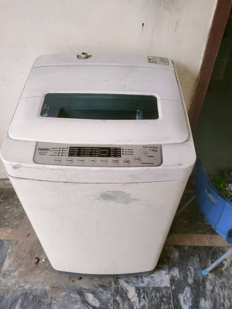 Haier Automatic Washing Machine 3
