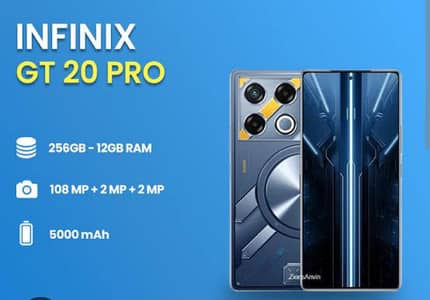 ​Infinix GT 20 Pro (12GB RAM / 256GB ROM)