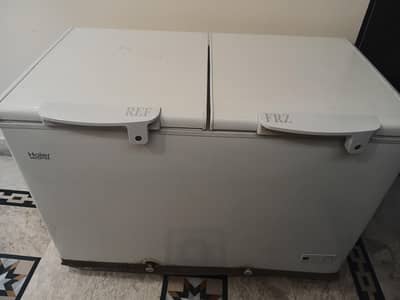 Haier double door freezer