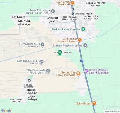 10 Marla Plot For Sale In Sector A Dha Gujranwala.
