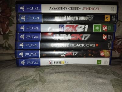 original dvds of PS4