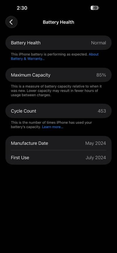 iPhone 15 pro max jv 256 gb