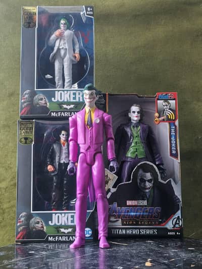 The Joker Brand new Action figures from The Batman