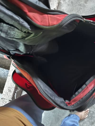 Nine sports bag and grey nicalls helmet