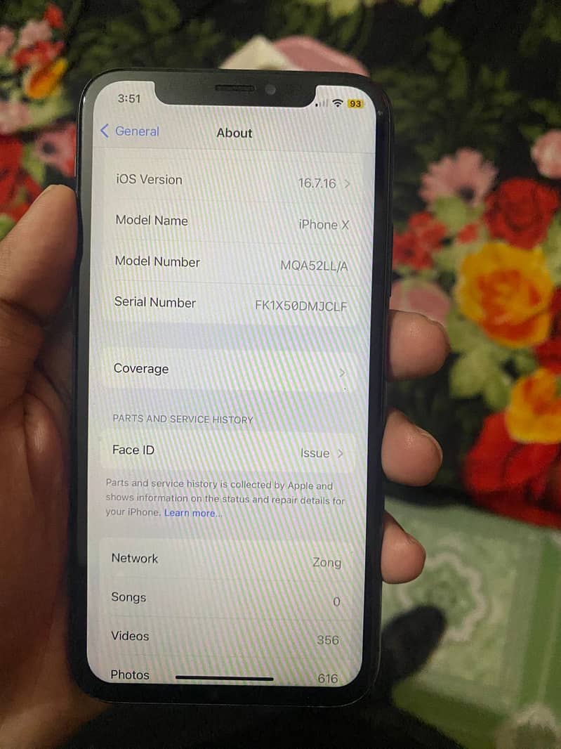 Apple iPhone X 7