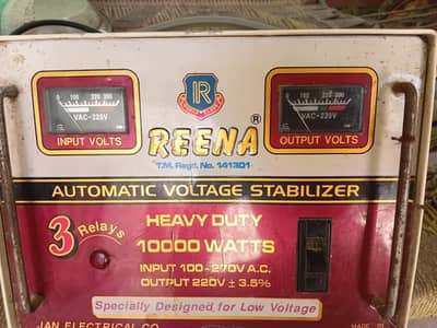 10000 watt Reena company