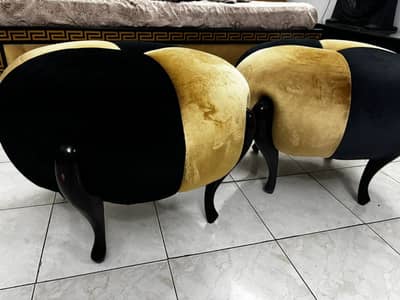 Set of two Ottoman