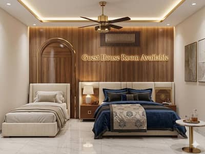 Guest House rooms available Gulistan jauhar karachi
