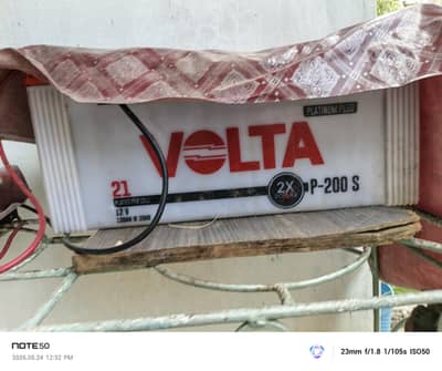 Volta battery in working condition ups k sth