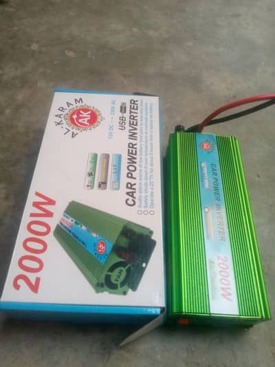 alkarm inverter 2000 Watt red light