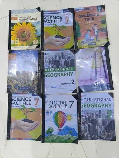 class 6,7 Lgs land mark and oxford books ,class 2 readers Lgs