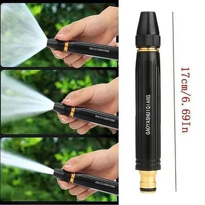 High Pressure Adjustable Nozzle Water Spray Gun | Versatile Tool For