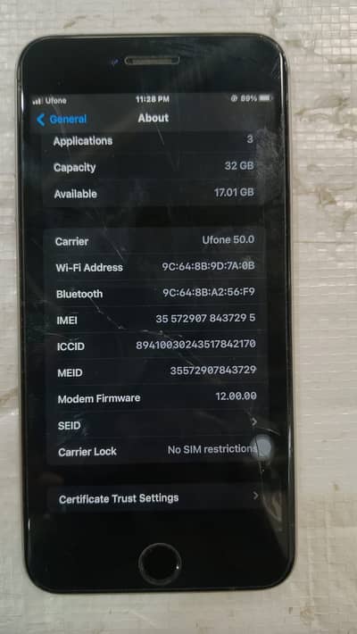 iPhone 6s Plus 0317522884.8