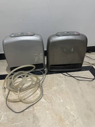 rinnai (02) heaters both working pic attached and dawlance microwave