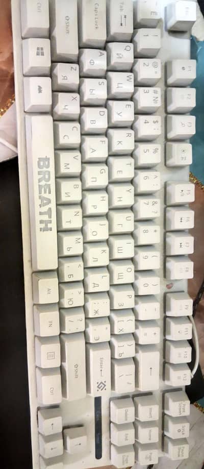 Breath semi machinical keyboard perfect condition wired very cheap