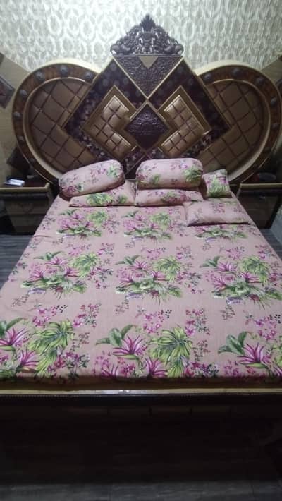 King size bed for Sale with Duraform mattress