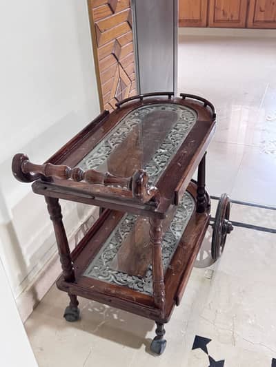 Tea trolley chiniot style