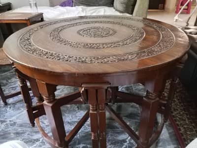 Solid Wood Dining Table for Sale