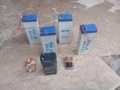 4 volt DC batteries with charging kit