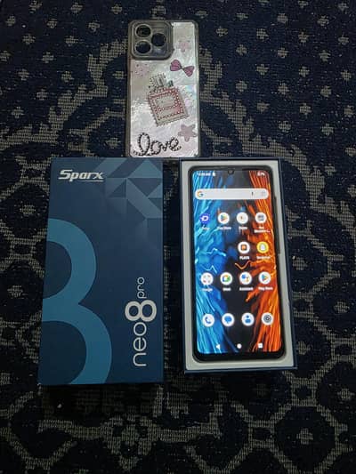 Sparx Neo 8 Pro with Box 4/128Gb condition 10/9 Full Geniune 100%