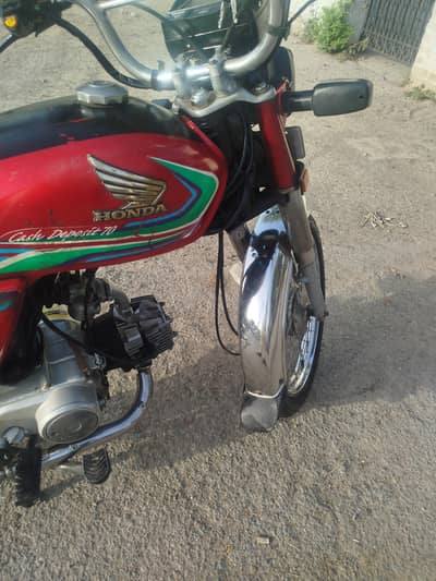 Honda cd70  model 2016 1st owner biomatric on spot 03054041631