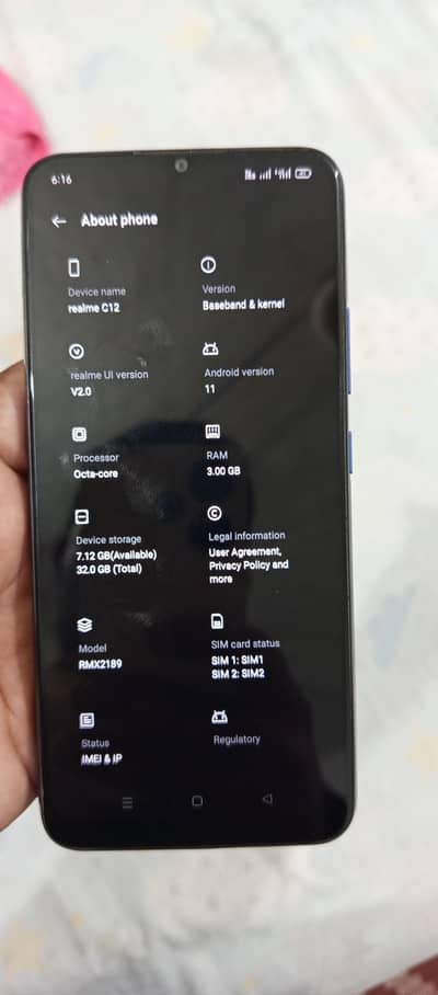 Realme C12 3GB 32GB