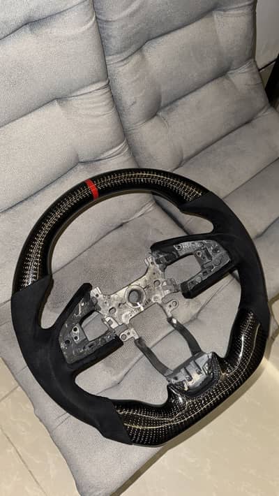 Carbon Fiber Steering Wheel Civic X 10/10 condition (Real Carbon)