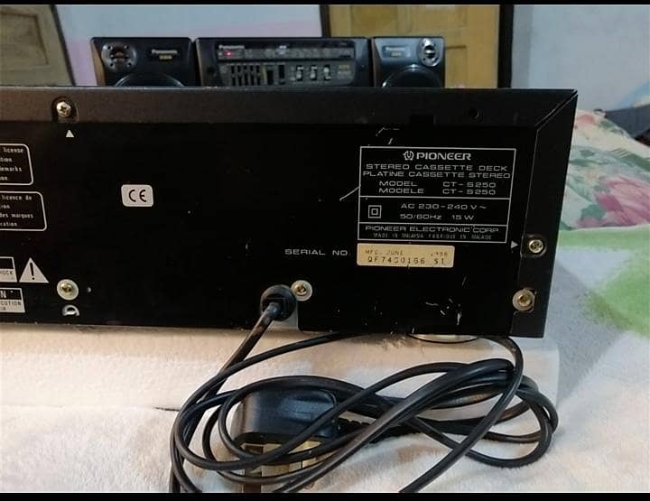 Pioneer cassette deck/player 3