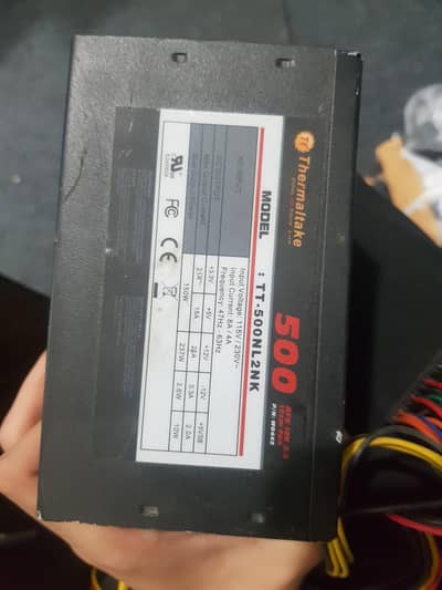 gaming PSU 500w thermaltake for cheap