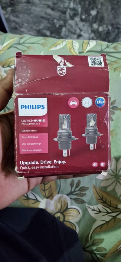 Philips Ultinon Access LED H4/H19 Imported from UK