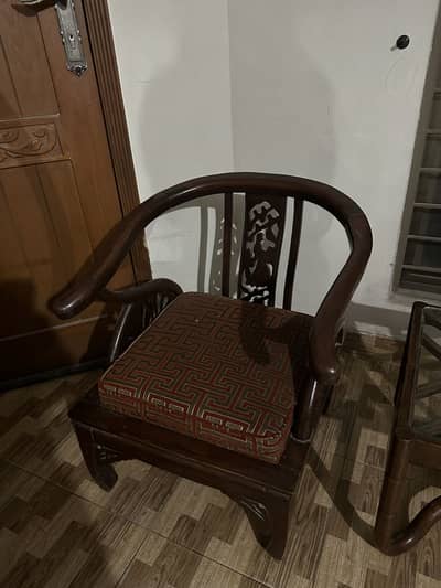 Wooden Seater Set with table