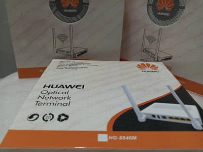 Huawei Fiber Optic Modem 8145c5/ 8546m / 8141A5 all  Models Available