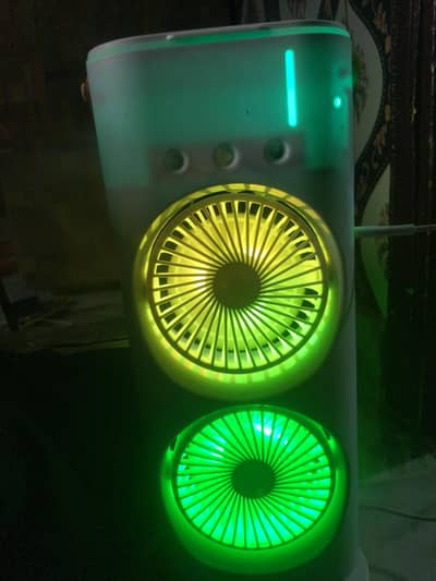 double cool spray fan