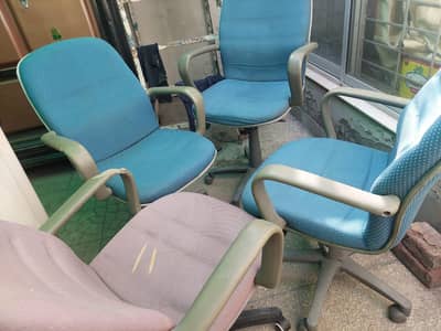 4 swing Professional staff Chairs For Sale