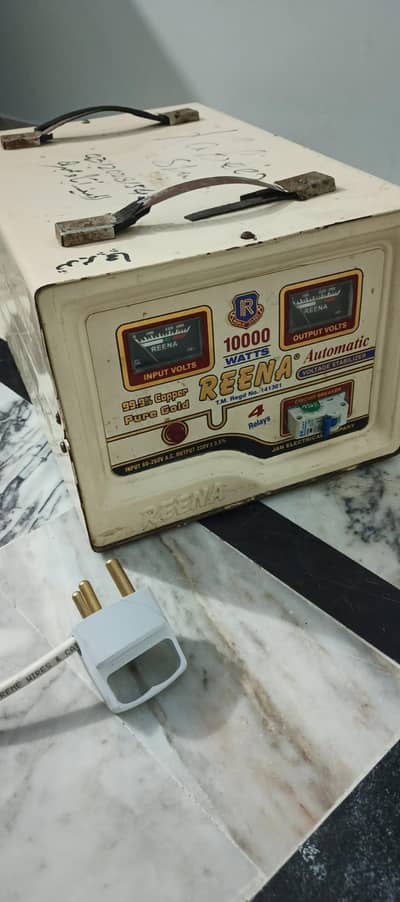 10000 watt Stebilizer of Reena  in 4 Relay