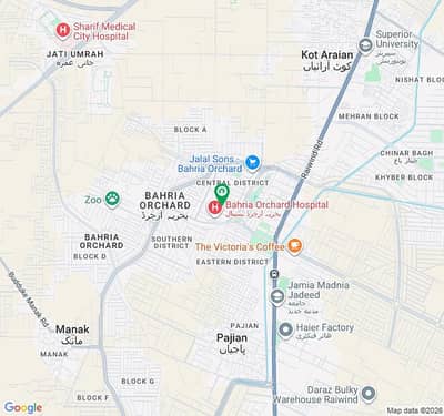 10 Marla Plot For Sale In Bahria Orchard Lahore Phase 1 Prime Location Best Investment Opportunity