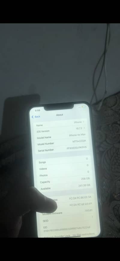 iphone xsmax 256 factory unlock