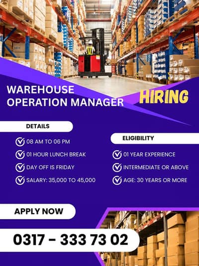 Operations Manager