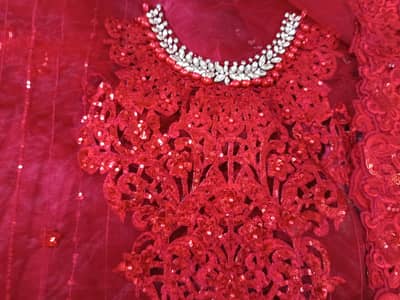 fancy party wear unstitched dress 3 piece