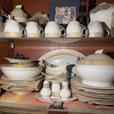 100 peace dinner set fix price