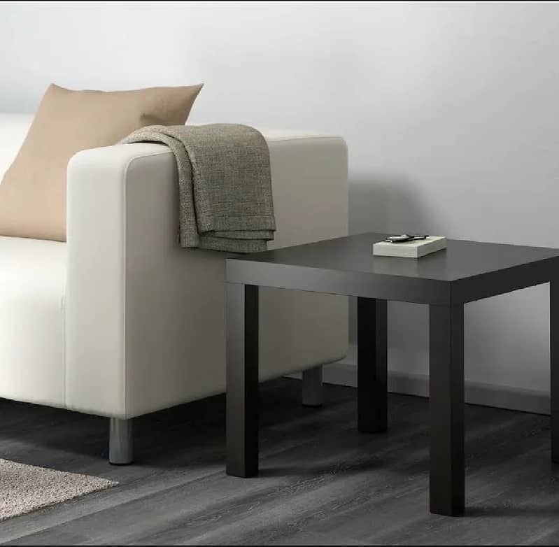 Study Table, Ikea Lack Side Table, Desktop Table & Steel/Wooden Chairs 14