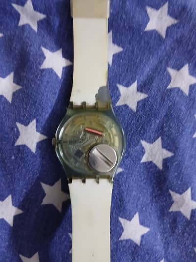 Swatch original kids wrist watch unisex used