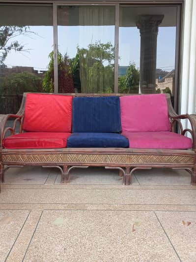 Cane Sofa Set