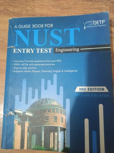 NUST Entry Test Engineering Book – OETP 3rd Edition