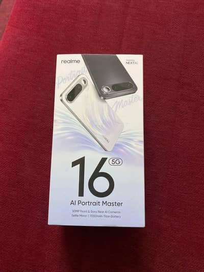 REALME 16 5G BOX PACKED PTA APPROVED