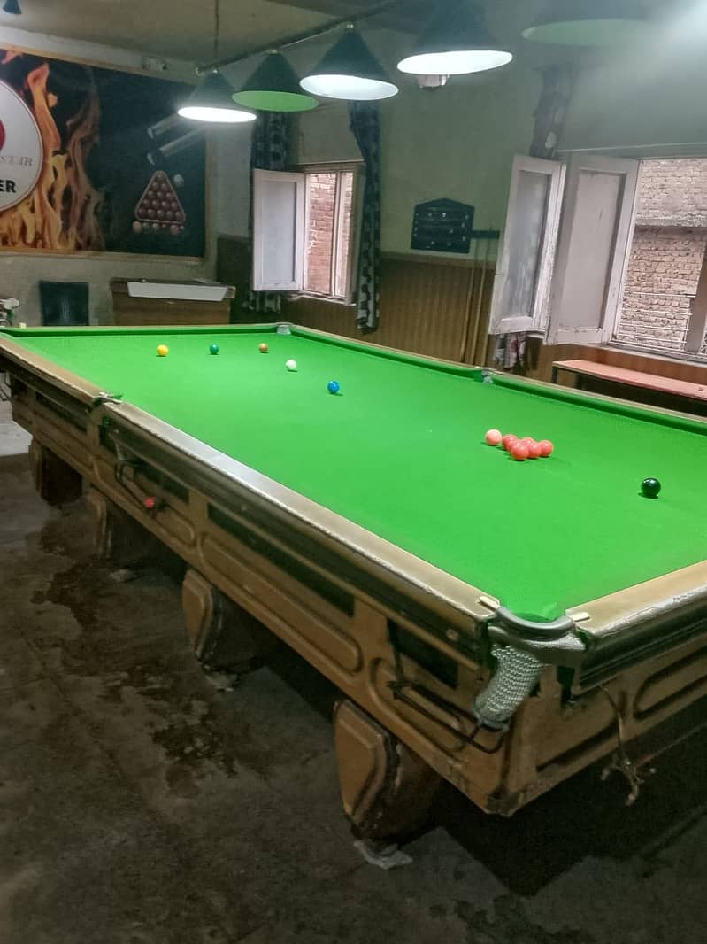 snooker table 2