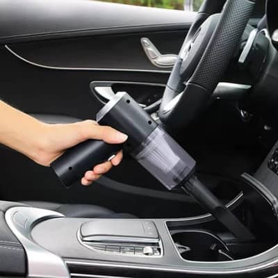Portable 3-in-1Car Vacuum Black ABS