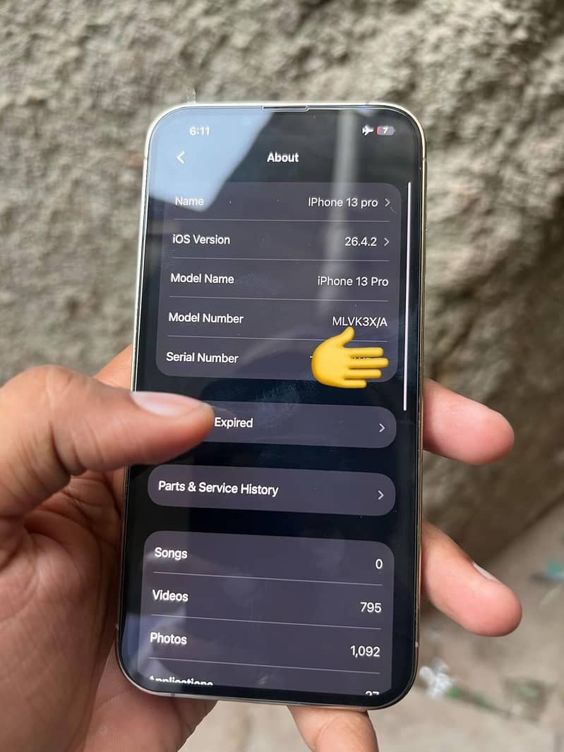 Iphone 13pro with box 2